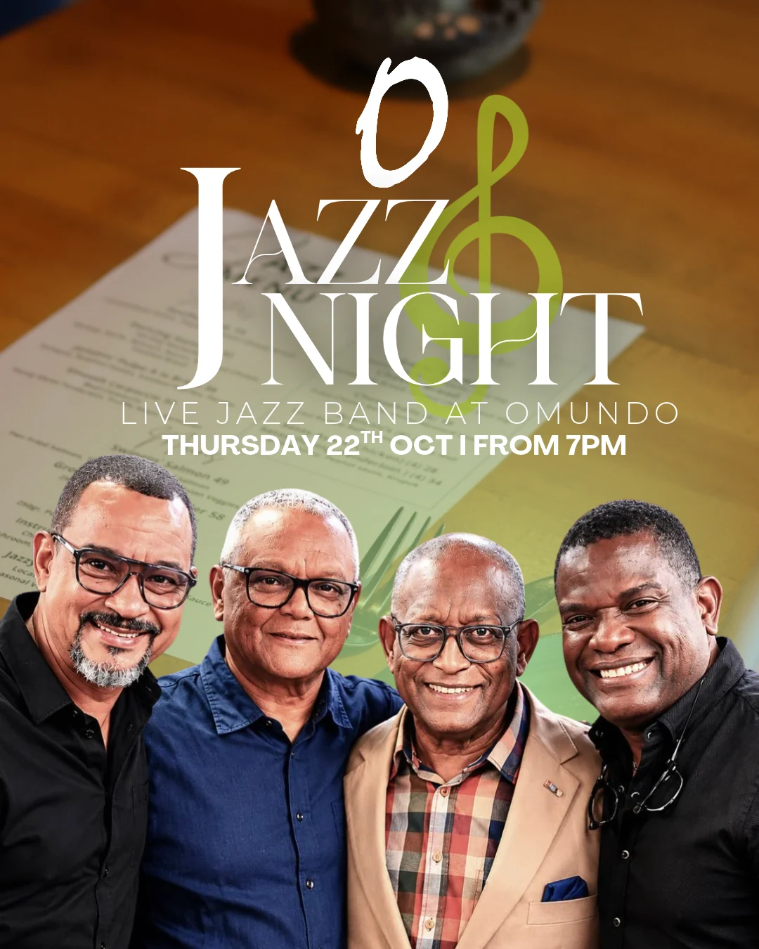 Noite de Jazz · 22 de outubro de 2026